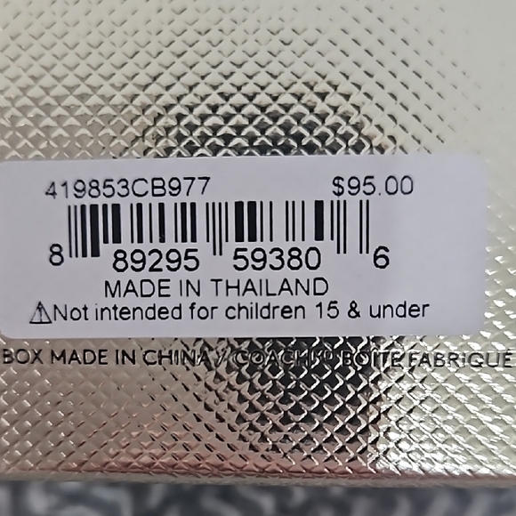 Coach Gold and Pearl Slider Bracelet - Picture 2 of 5